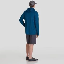 NRS Silkweight Varial Hoodie - Men's -Outdoor Clothing 10008 04 Poseidon Model Back 092121 2000x2000 RSZ 79241.1647987430
