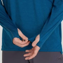 NRS Silkweight Varial Hoodie - Men's -Outdoor Clothing 10008 04 Poseidon Model Detail 092121 2000x2000 RSZ 10782.1647987431