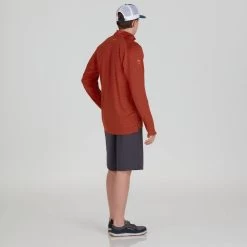 NRS Silkweight Baja Sun Shirt - Men's -Outdoor Clothing 10009 04 Koi Model Back 092121 2000x2000 RSZ 69412.1647988270