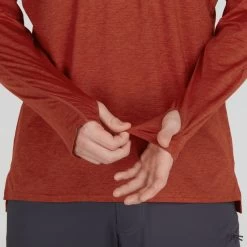 NRS Silkweight Baja Sun Shirt - Men's -Outdoor Clothing 10009 04 Koi Model Detail 092121 2000x2000 RSZ 22856.1647988270