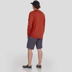 NRS Silkweight Long-Sleeve Shirt - Men's -Outdoor Clothing 10114 05 Kio Model Back 102121 2000x2000 rsz 00177.1654628774