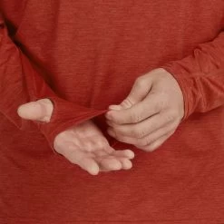 NRS Silkweight Long-Sleeve Shirt - Men's -Outdoor Clothing 10114 05 Kio Model Detail 102121 2000x2000 rsz 62540.1654628775