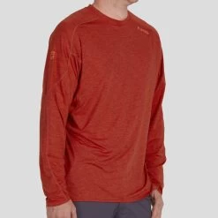 NRS Silkweight Long-Sleeve Shirt - Men's -Outdoor Clothing 10114 05 Kio Model FrontCrop 102121 2000x2000 rsz 76606.1654628775