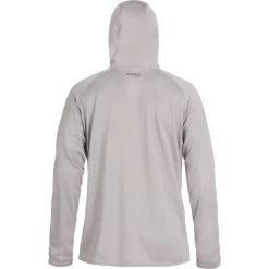 NRS Lightweight Hoodie - Men's 20 NRS Lightweight Hoodie - Men's -Outdoor Clothing 10120 05 Titanium Large Back 102121 2000x2000 RSZ 21391.1647989435