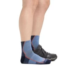 Darn Tough Hiker 1/4 Sock Cushion - Women's (Spring 2022) -Outdoor Clothing 1958 denim heather footwear rsz 49515.1626822412