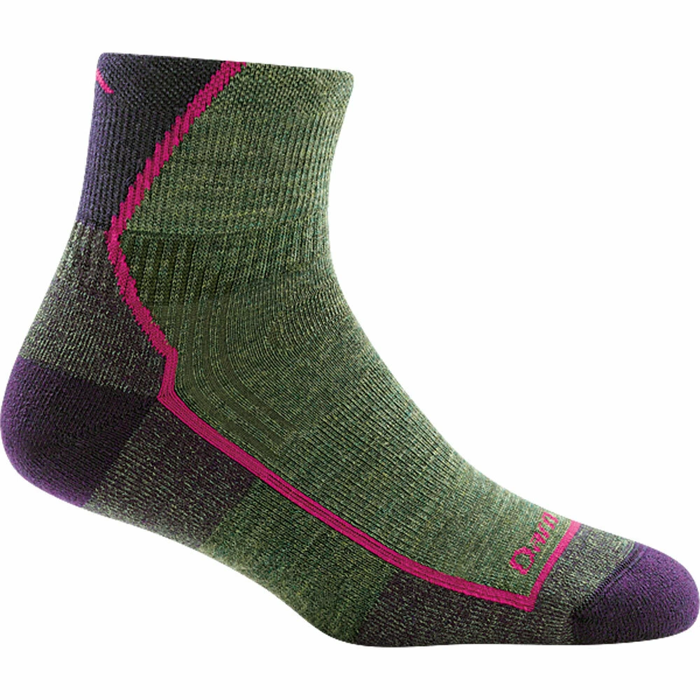 Darn Tough Hiker 1/4 Sock Cushion - Women's (Fall 2021) 1 Darn Tough Hiker 1/4 Sock Cushion - Women's (Fall 2021)