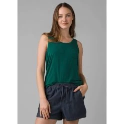 Prana Foundation Scoop Neck Tank - Women's (Fall 2022) -Outdoor Clothing 1963751 DEEPPINEHEATHER rsz 22944.1644213031