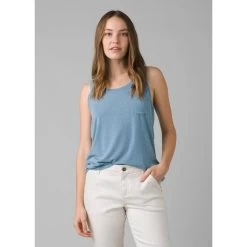 Prana Foundation Scoop Neck Tank - Women's (Fall 2022) -Outdoor Clothing 1963751 SEAMISTHEATHER rsz 05088.1644213031