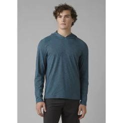Prana Calder Hoodie - Men's (Spring 2022) -Outdoor Clothing 1969591 BLUEFIN ALT 1 rsz 78419.1644959638