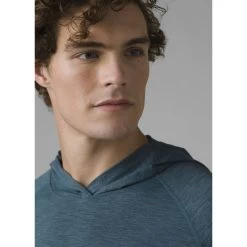 Prana Calder Hoodie - Men's (Spring 2022) -Outdoor Clothing 1969591 BLUEFIN ALT 4 rsz 61010.1644959638