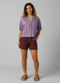 Prana Iguala Top - Women's -Outdoor Clothing 1970891 RUSTFLORAFAUNA ALT 8 40505.1675892329