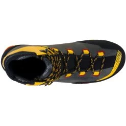 La Sportiva Trango Tech Leather GTX - Men's (Fall 2022) -Outdoor Clothing 21s 999100 trangotechleather blackyellow 4 rsz 91729.1626823211