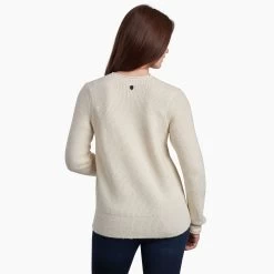 KUHL Faye Sweater - Women's (Spring 2022) -Outdoor Clothing 4422 DOVE S 3 10290 rsz 45844.1660695201