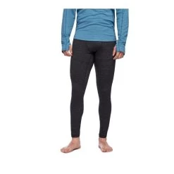 Black Diamond Solution 150 Merino Baselayer Full-Length Bottom - Men's -Outdoor Clothing 760000 0002 msolution150merinobase34 black om front 25941.1626822935