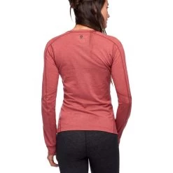 Black Diamond Solution 150 Merino Baselayer Crew - Women's 8 Black Diamond Solution 150 Merino Baselayer Crew - Women's -Outdoor Clothing 760021 6012 wsolution150merinobasecrw wildrose om back 28288.1626822946