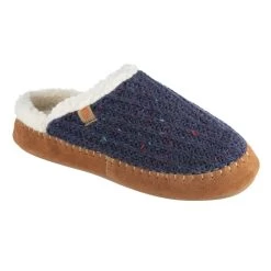 Acorn Camden Recycled Clog - Women's -Outdoor Clothing Acorn 20136 navy angle 73579.1669167157