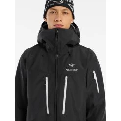 Arc'teryx Alpha SV Jacket - Men's -Outdoor Clothing Alpha SV Jacket Orca Pocket Detail rsz 72972.1673548325