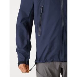 Arc'teryx Beta Jacket - Men's (Fall 2022) -Outdoor Clothing Beta Jacket Black Sapphire Hem Drawcord rsz 17777.1668197959.1280.1280 69884.1674262359
