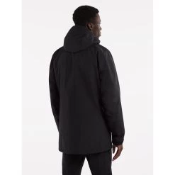 Arc'teryx Beta Long Jacket - Men's -Outdoor Clothing Beta Long Jacket Black Back View rsz 43892.1674858225