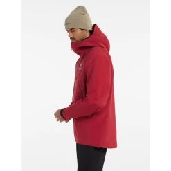 Arc'teryx Beta SV Jacket - Men's -Outdoor Clothing Beta SV Jacket Bordeaux Side View Left rsz 57149.1674857169