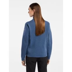 Arc'teryx Covert Cardigan - Women's (Fall 2022) -Outdoor Clothing Covert Cardigan Moonlit Heather Women s Back View rsz 05024.1671039195.1280.1280 33571.1675361691