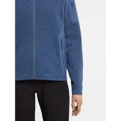 Arc'teryx Covert Cardigan - Women's (Fall 2022) -Outdoor Clothing Covert Cardigan Moonlit Heather Women s Pocket Detail rsz 20351.1671039195.1280.1280 25200.1675361691