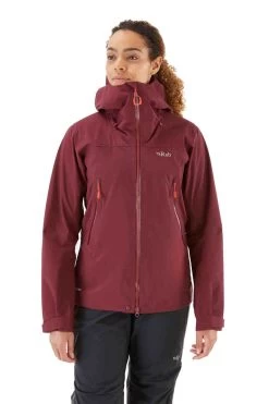 Rab Kangri GTX Jacket - Women's -Outdoor Clothing Kangri GTX Womens Front DeepHeather 38072.1646862565