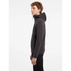 Arc'teryx Kyanite AR Hoody - Men's 16 Arc'teryx Kyanite AR Hoody - Men's -Outdoor Clothing Kyanite AR Hoody Graphite Side View Left rsz 12756.1674863105