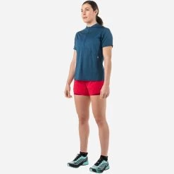 Mountain Equipment Dynamo Twin Short - Women's (Spring 2022) -Outdoor Clothing ME 005986 Dynamo Womens Twin Short ME 01559 Capsicum Red Full Length Angle 9063 6a848da3 0171 46b2 9353 7dfd9d45c009 1920x rsz 98135.1651525196