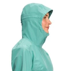 The North Face Dryzzle Futurelight Jacket - Women's (Fall 2022) -Outdoor Clothing NF0A7QAF 6R7 modelhood2 rsz 92004.1660938941.1280.1280 86837.1675363224