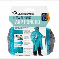 Sea To Summit Ultra-Sil Nano Tarp Poncho -Outdoor Clothing UltraSilTarpPoncho Blue Packaged rsz 47230.1646256057
