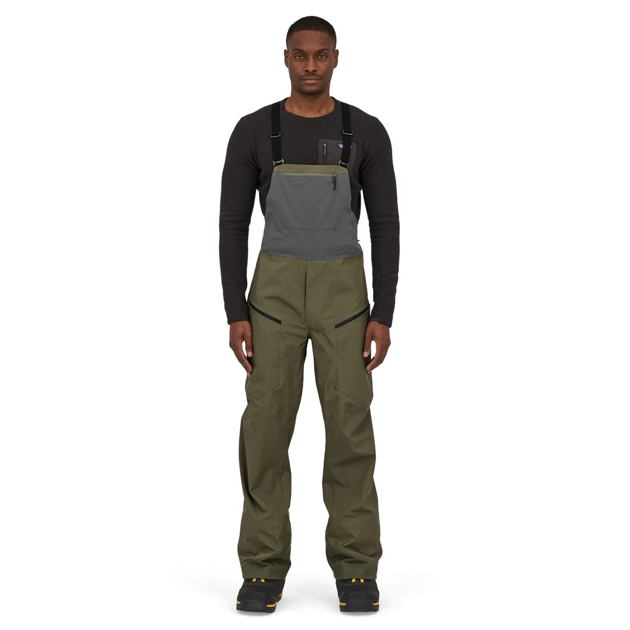 Patagonia SnowDrifter Bibs - Men's (Fall 2022) 2 Patagonia SnowDrifter Bibs - Men's (Fall 2022) - Image 2