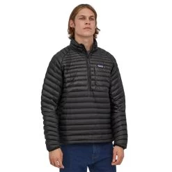 Patagonia AlpLight Down Pullover - Men's (Fall 2022) -Outdoor Clothing WBF22 85550 BLK FH1 rsz 33842.1667245793