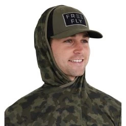 Bamboo Lightweight Hoody - Men's (Fall 2022) -Outdoor Clothing crossover hoody camo men top 4 rsz 49947.1660154451.1280.1280 54022.1676487578