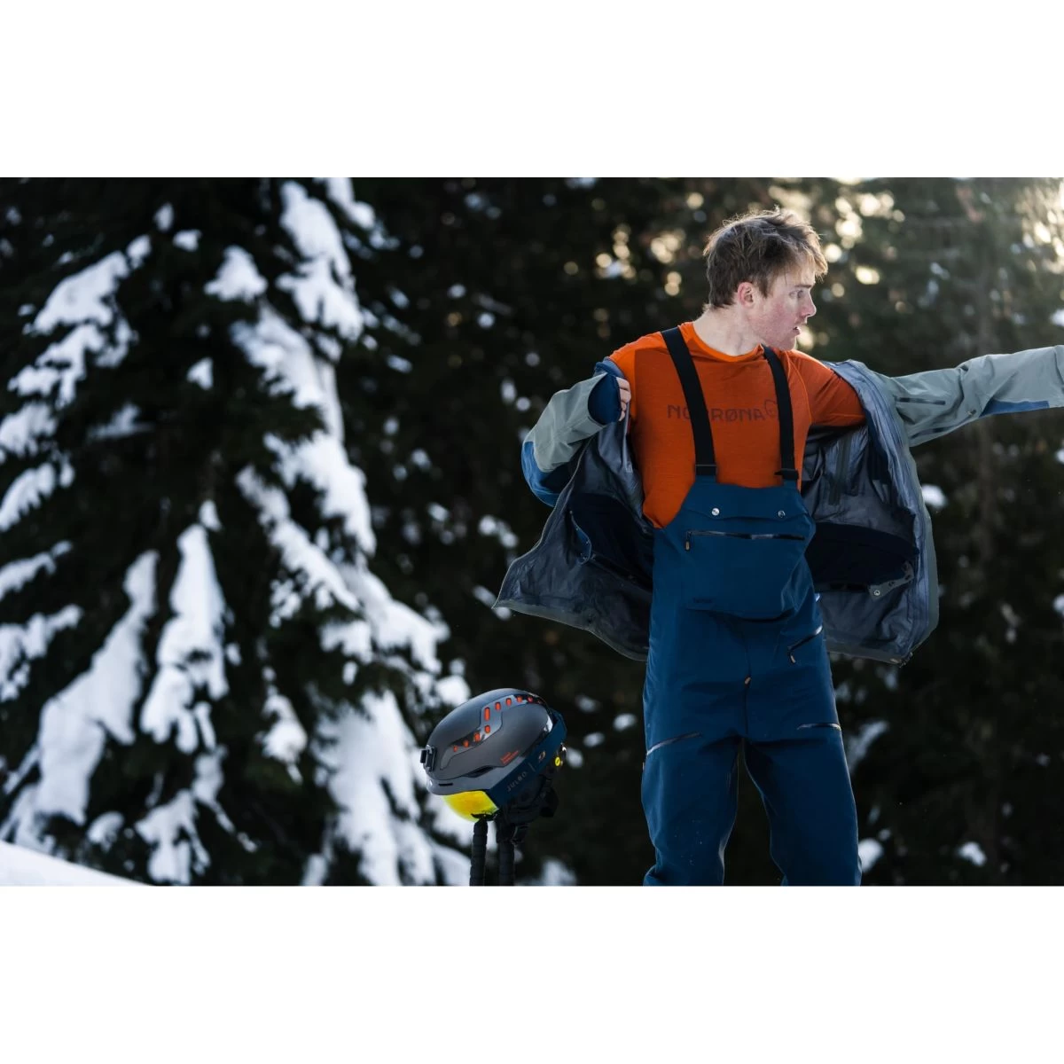 Norrona Tamok Gore-Tex Pro Bib - Men's 8 Norrona Tamok Gore-Tex Pro Bib - Men's - Image 8