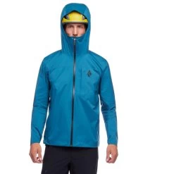 Black Diamond FineLine Stretch Rain Shell - Men's -Outdoor Clothing h3jn 4002 mfinelinestretchrainshell astralblue om 04 1 78796.1626822379