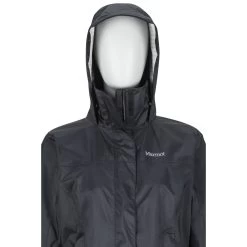 Marmot Precip Eco Jacket - Women's -Outdoor Clothing l46700 001 hood wms precip eco jkt 31999.1626822728