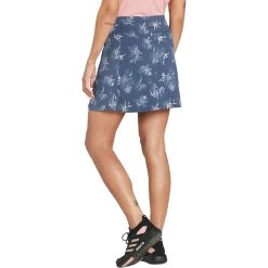 Sherpa Neha Skort - Women's (Spring 2022) -Outdoor Clothing neha skort blue model back rsz 17825.1647449606
