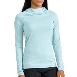 Bamboo Shade Hoody - Women's (Spring 2022) -Outdoor Clothing shade hoody ocean mist women top 1 rsz 36891.1676490372