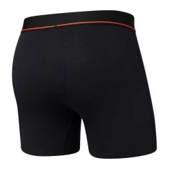 Saxx Non-Stop Stretch Cotton Boxer Brief - Men's -Outdoor Clothing sxbb46 blk 1form b fa22 rsz 74969.1658249465