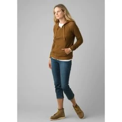 Prana Milani Hoodie - Women's (Fall 2020) -Outdoor Clothing w23190869 antiquebronze alt 8 rsz 57062.1667425219