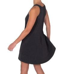 Bamboo Flex Dress - Women's (Spring 2022) 5 Bamboo Flex Dress - Women's (Spring 2022) -Outdoor Clothing w flexdress heatherblack 1000 3 10314.1676490460