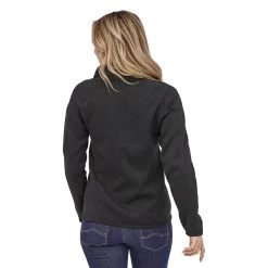 Patagonia Better Sweater 1/4 Zip - Women's -Outdoor Clothing wbf19 25618 blk om2 bcg 04580.1626823085